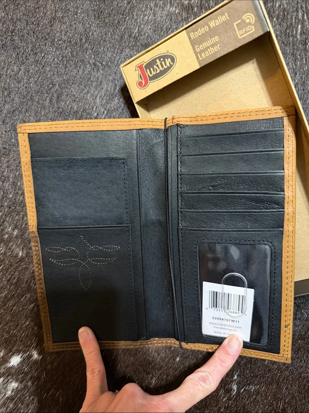 Justin Boots genuine leather